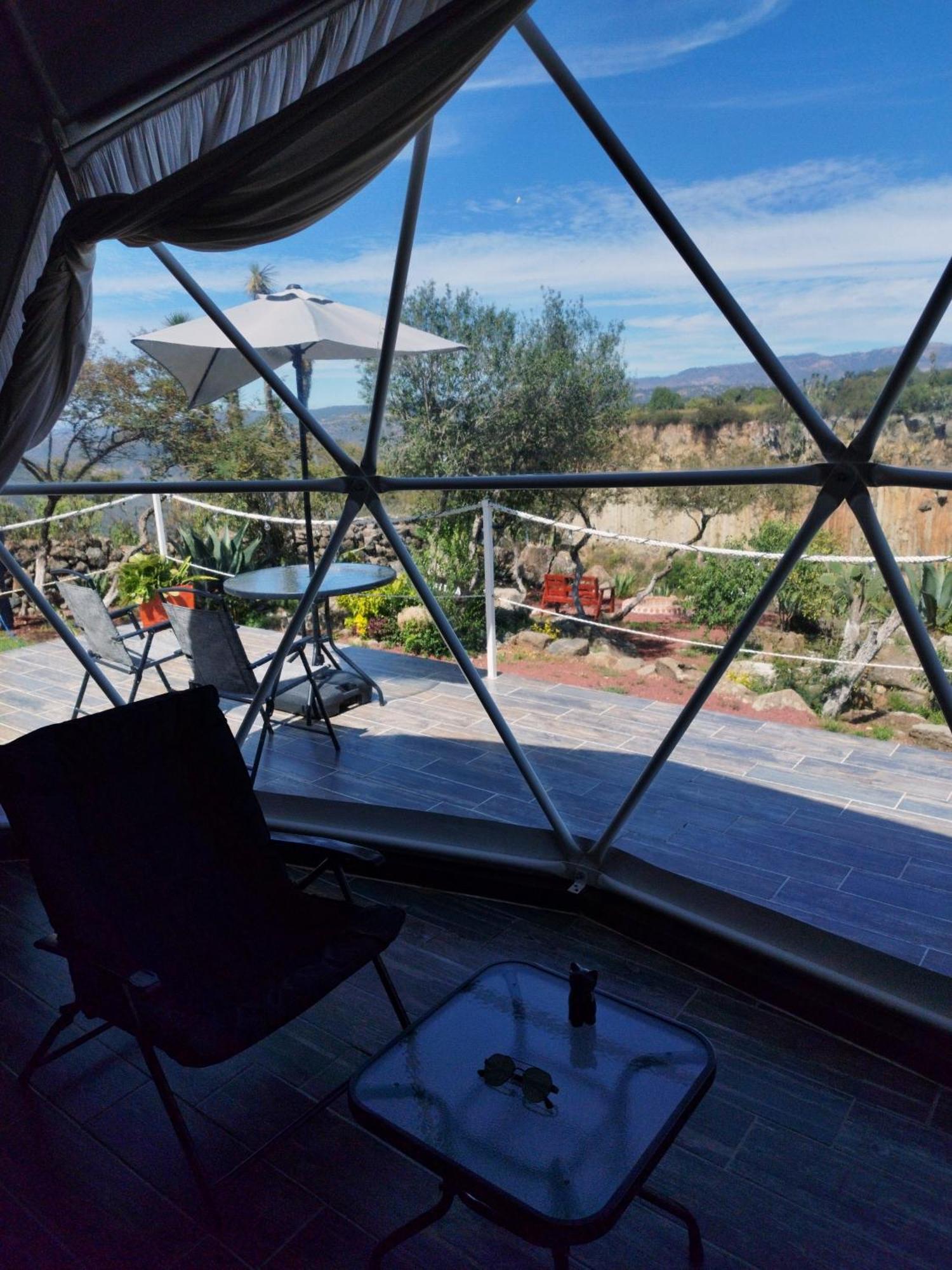 Hotel El Gato Glamping Con Vista A Prismas Basalticos Huasca de Ocampo Exterior foto