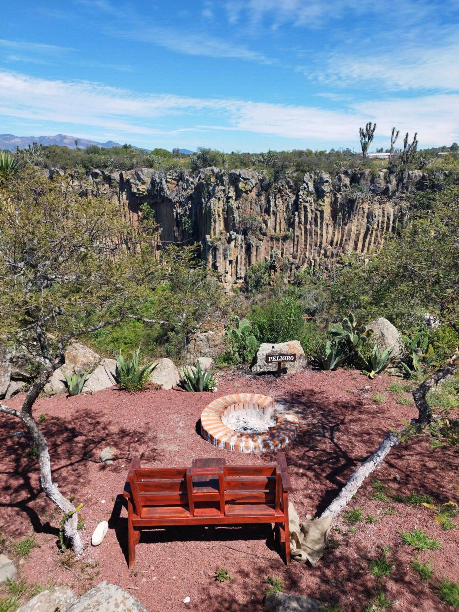 Hotel El Gato Glamping Con Vista A Prismas Basalticos Huasca de Ocampo Exterior foto