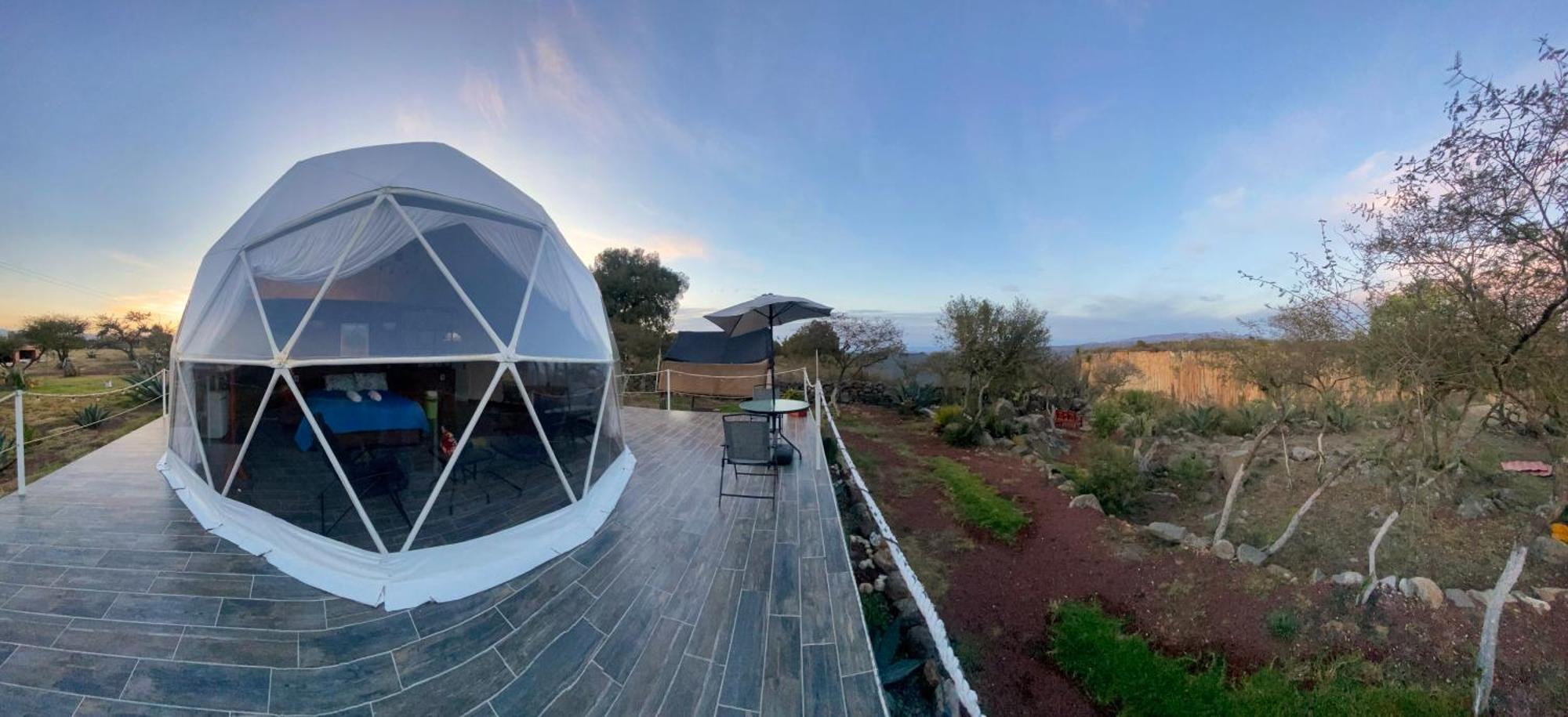 Hotel El Gato Glamping Con Vista A Prismas Basalticos Huasca de Ocampo Exterior foto