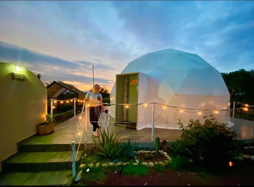 Hotel El Gato Glamping Con Vista A Prismas Basalticos Huasca de Ocampo Exterior foto