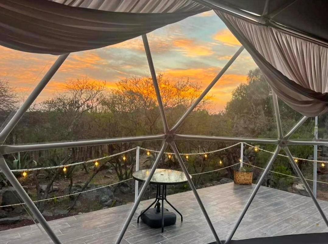 Hotel El Gato Glamping Con Vista A Prismas Basalticos Huasca de Ocampo Exterior foto