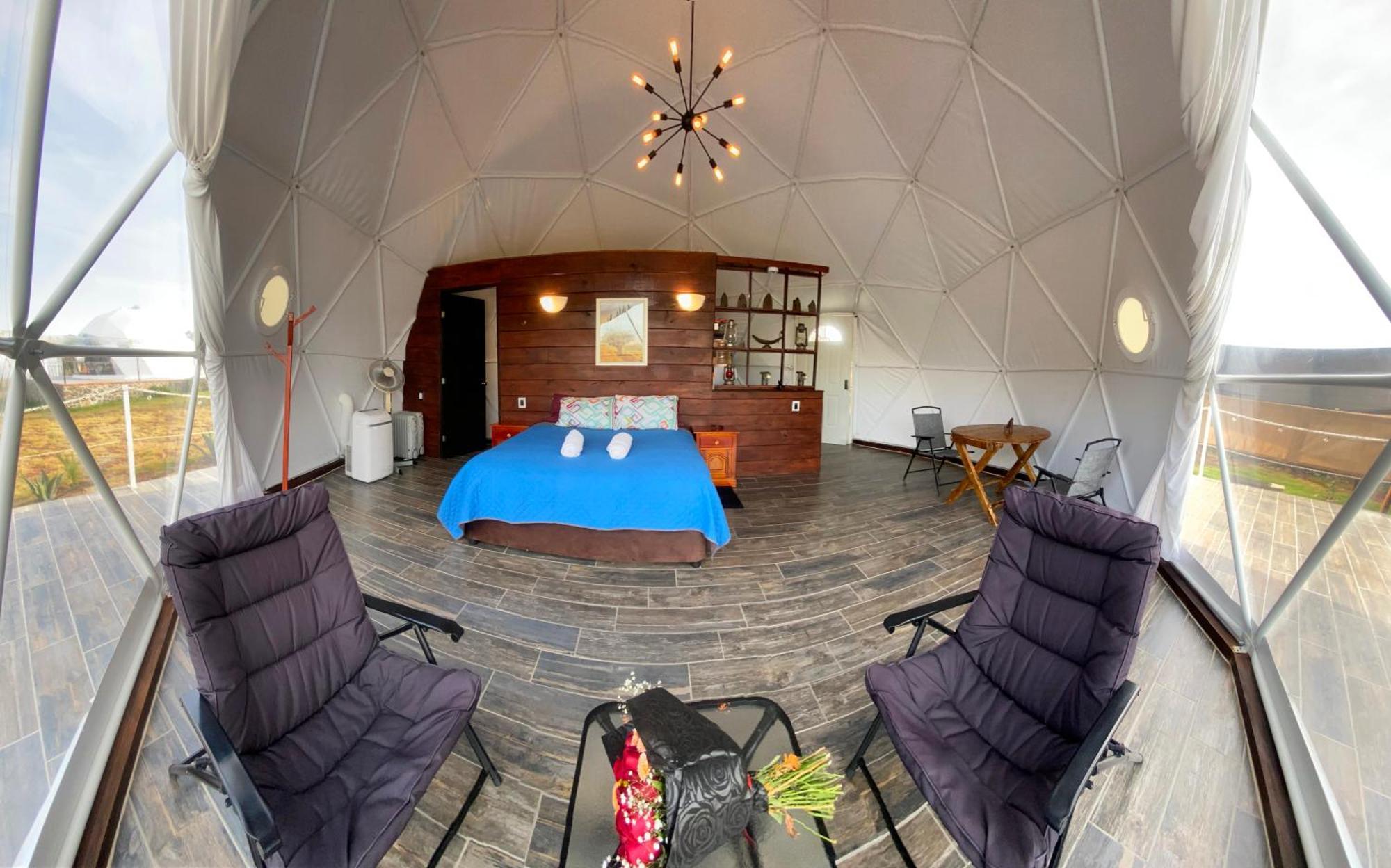 Hotel El Gato Glamping Con Vista A Prismas Basalticos Huasca de Ocampo Exterior foto