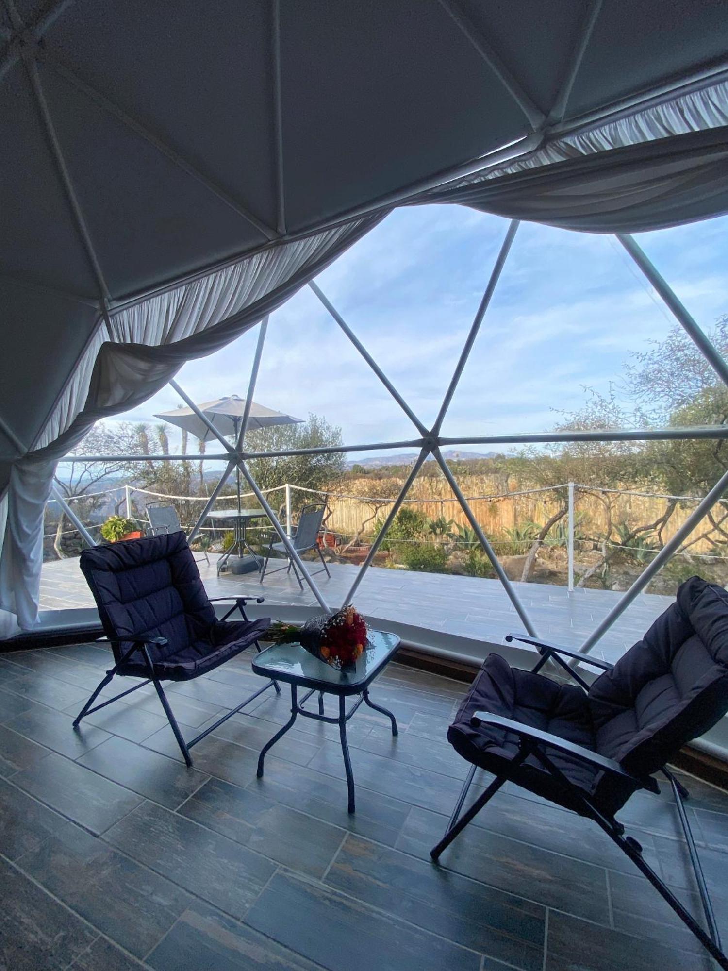 Hotel El Gato Glamping Con Vista A Prismas Basalticos Huasca de Ocampo Exterior foto