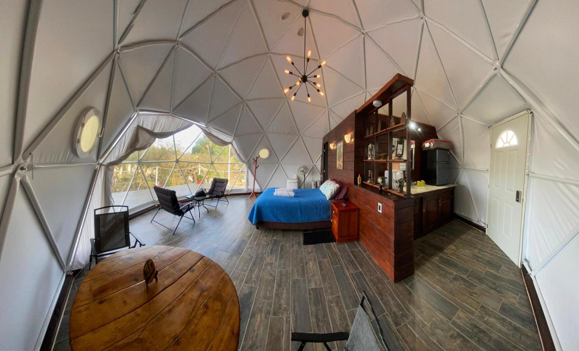 Hotel El Gato Glamping Con Vista A Prismas Basalticos Huasca de Ocampo Exterior foto
