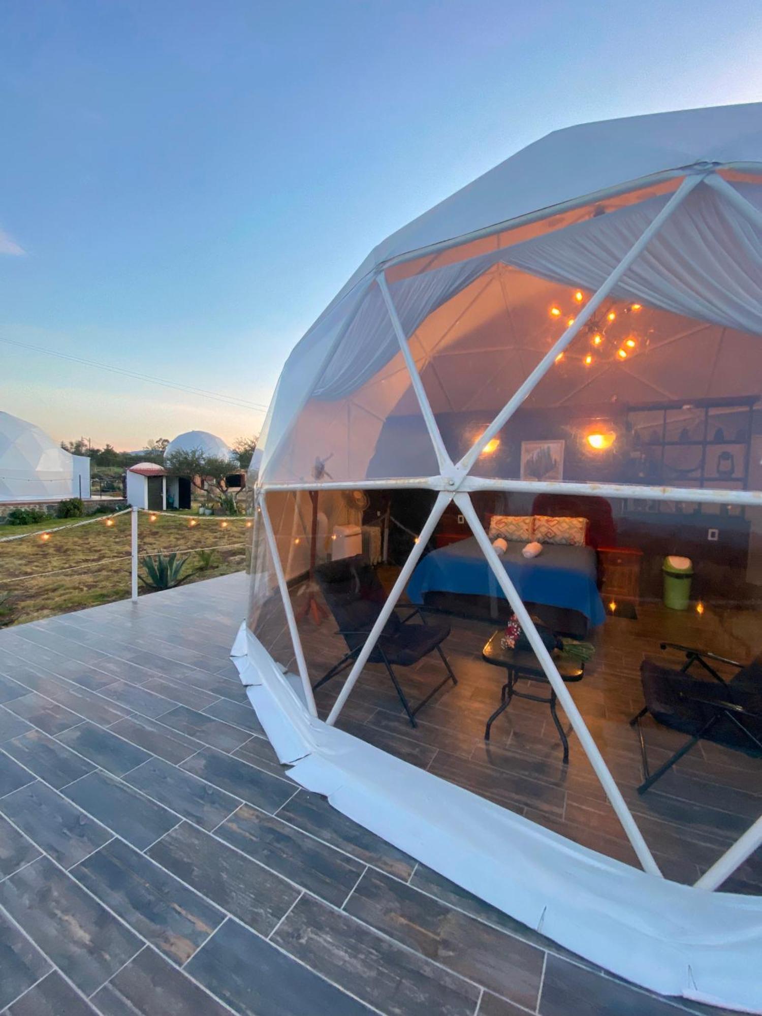 Hotel El Gato Glamping Con Vista A Prismas Basalticos Huasca de Ocampo Exterior foto