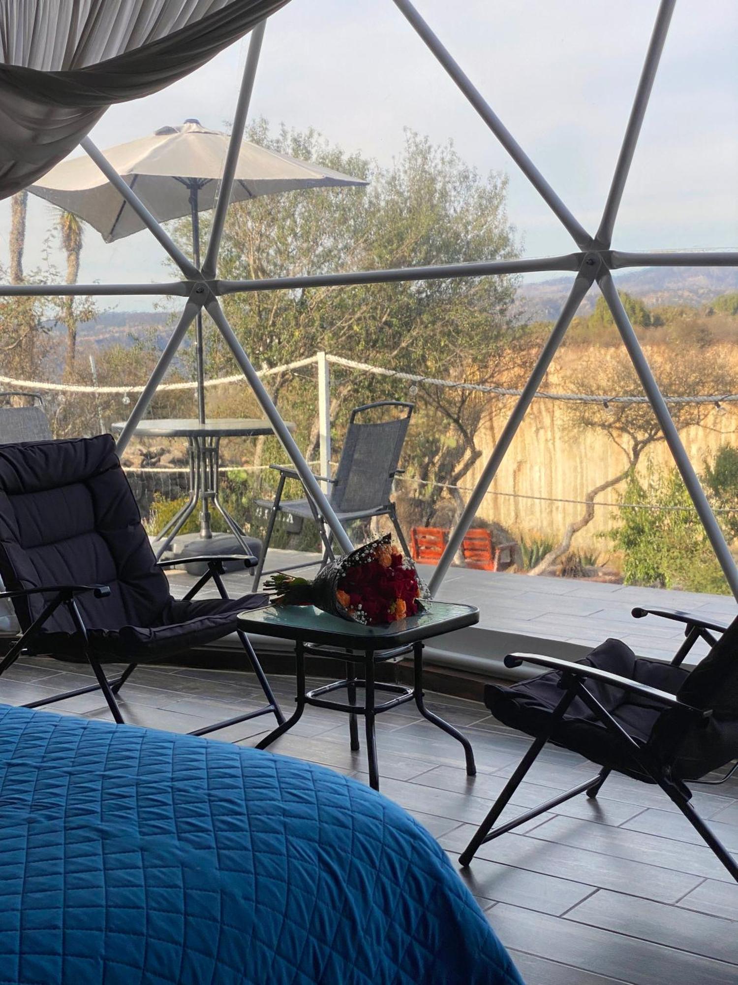 Hotel El Gato Glamping Con Vista A Prismas Basalticos Huasca de Ocampo Exterior foto