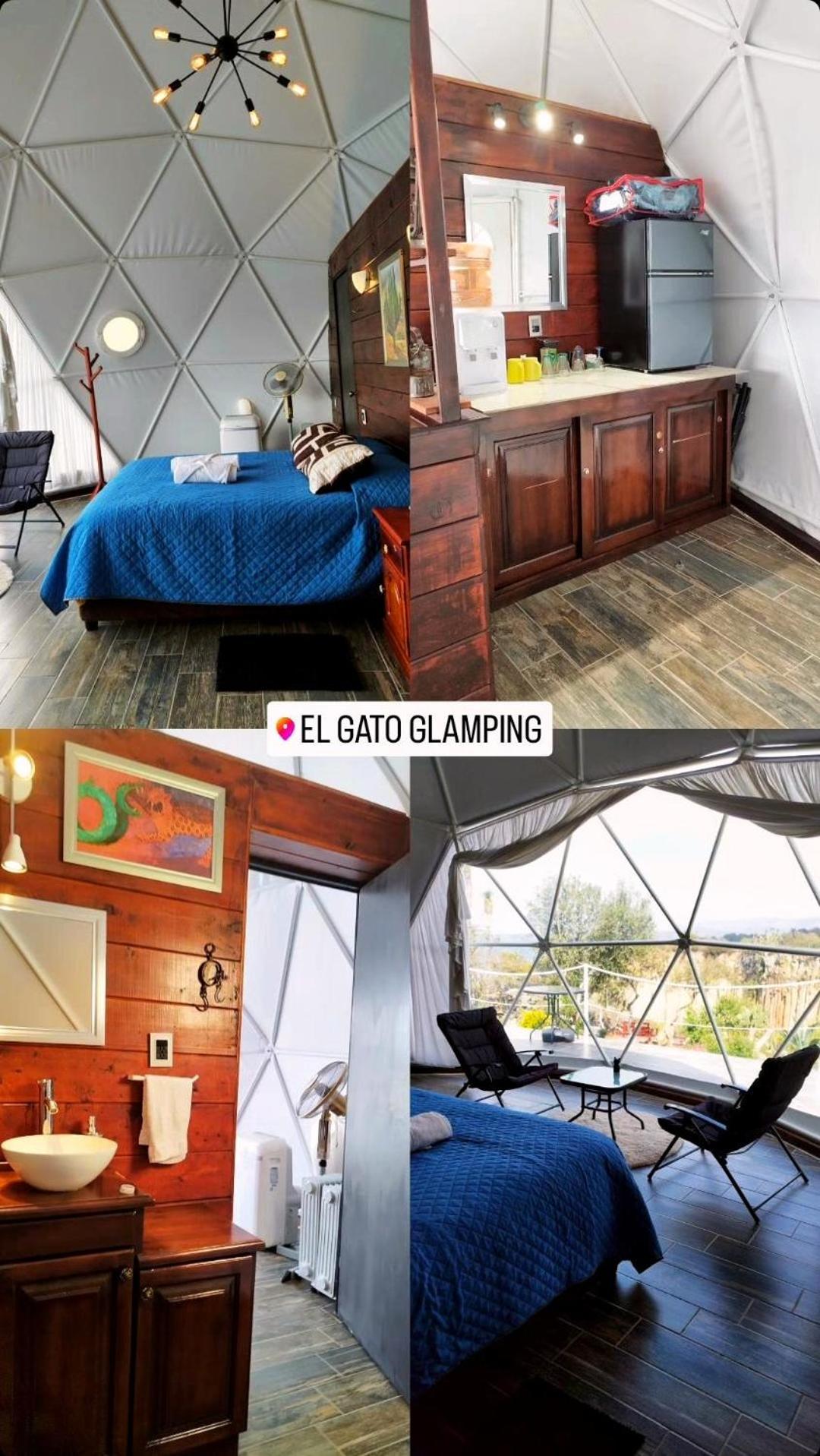 Hotel El Gato Glamping Con Vista A Prismas Basalticos Huasca de Ocampo Exterior foto