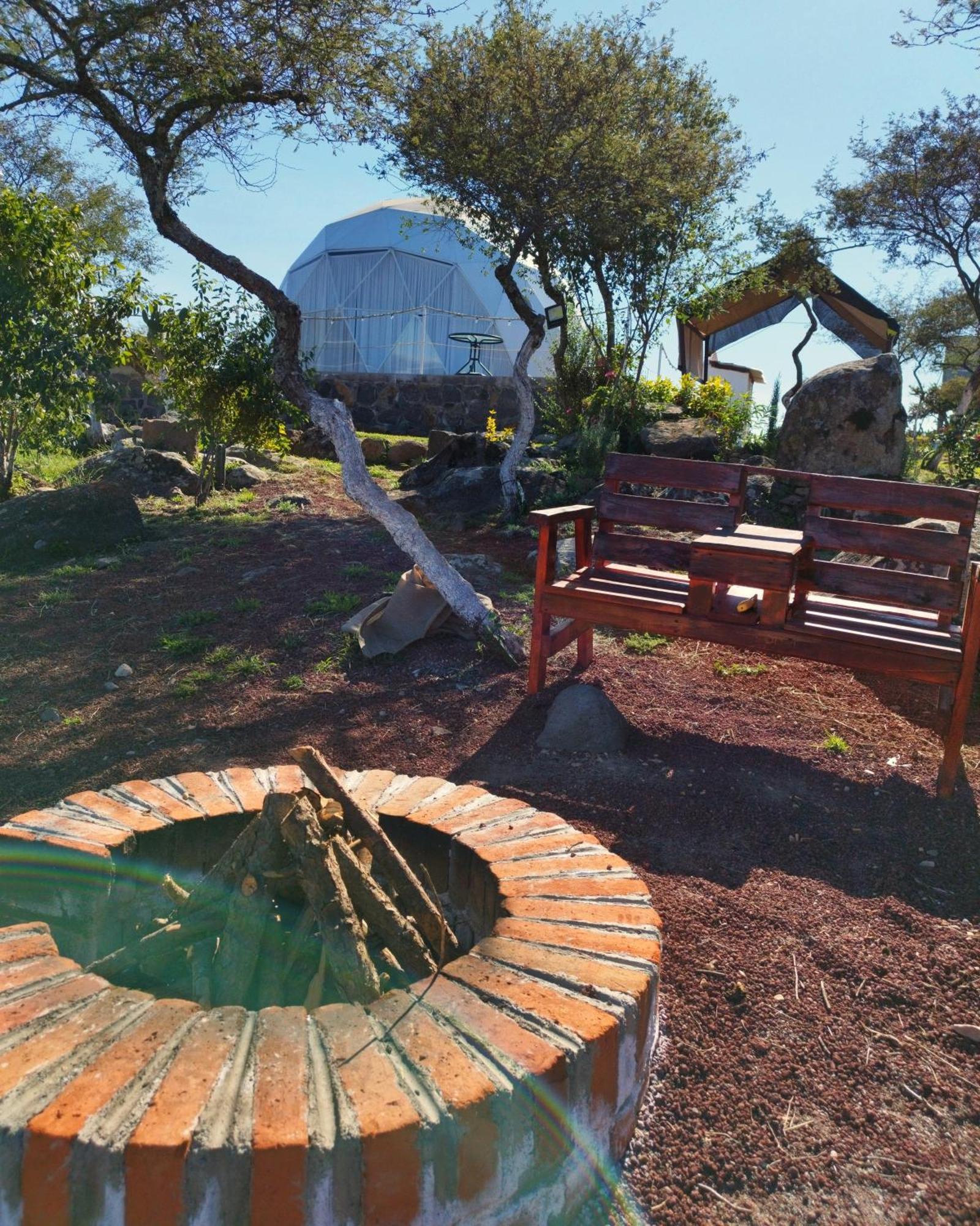 Hotel El Gato Glamping Con Vista A Prismas Basalticos Huasca de Ocampo Exterior foto