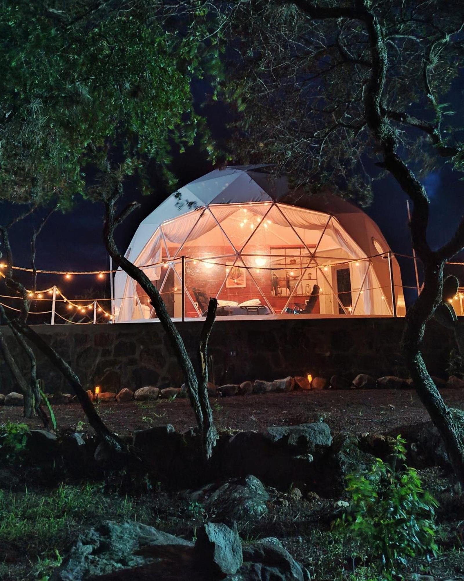 Hotel El Gato Glamping Con Vista A Prismas Basalticos Huasca de Ocampo Exterior foto